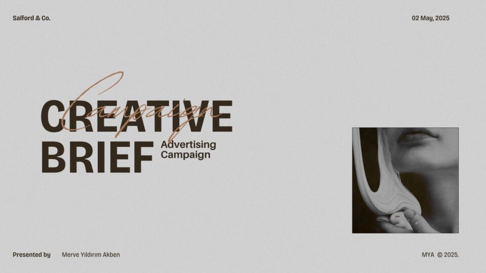 Brown Minimalist Creative Brief Advertising Campaign Presentation Brown Minimalist Creative Brief Advertising Campaign Presentation